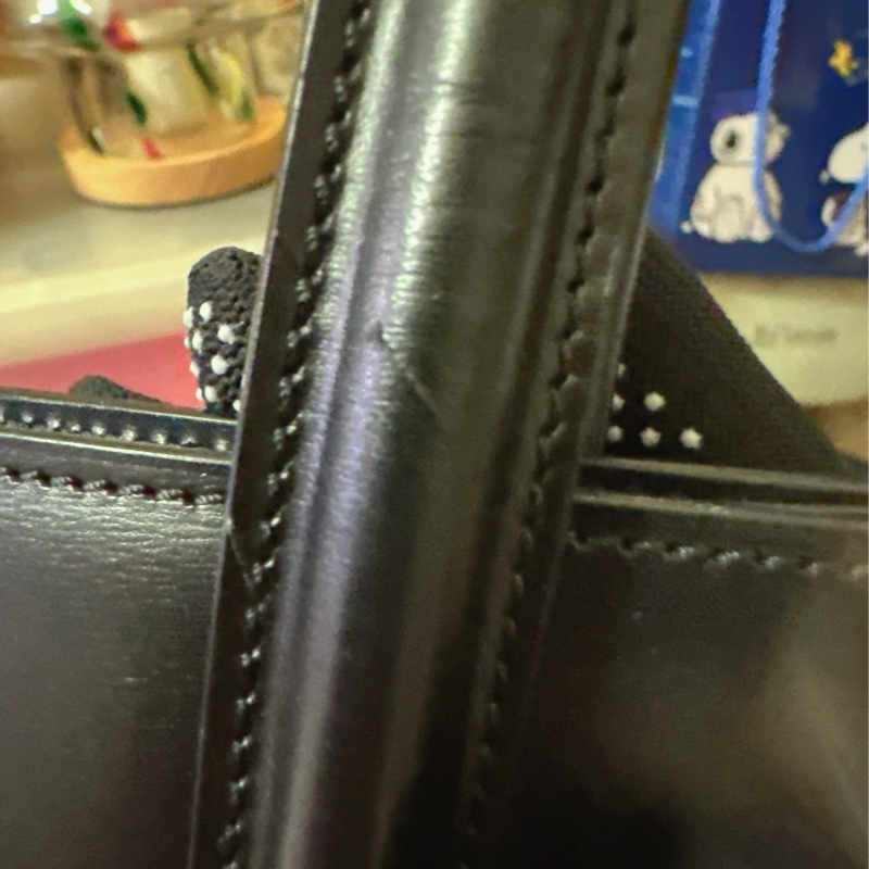 Cartier中古豹頭黑金包/琴譜包/Vintage-8