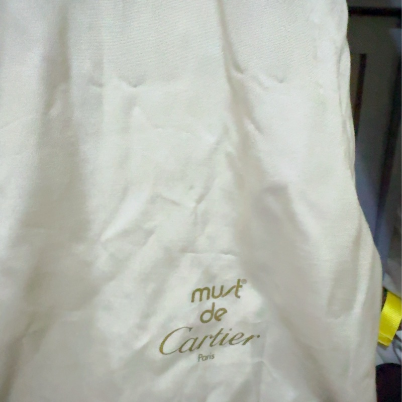 Cartier中古豹頭黑金包/琴譜包/Vintage-6