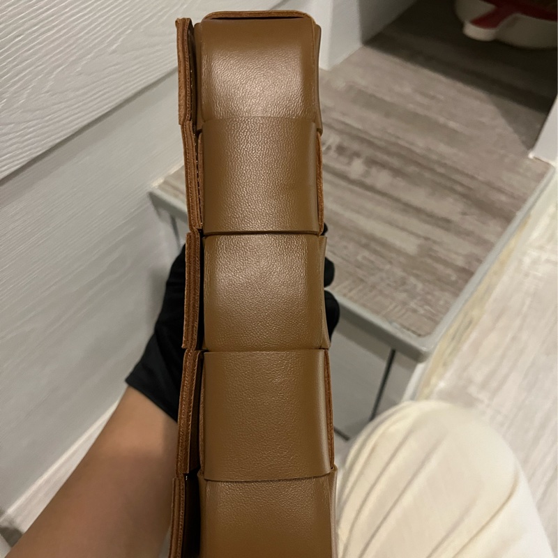 ［斑比暴衝💕］BV Bottega veneta 寶碟家 15格 棕色 羊皮 cassettes-2