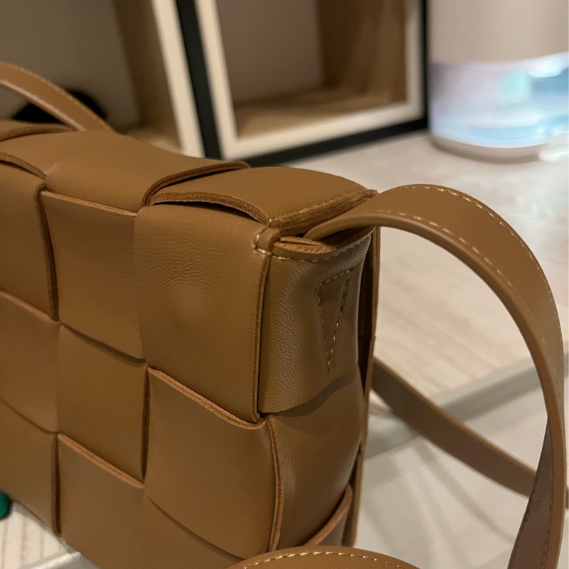 ［斑比暴衝💕］BV Bottega veneta 寶碟家 15格 棕色 羊皮 cassettes-8