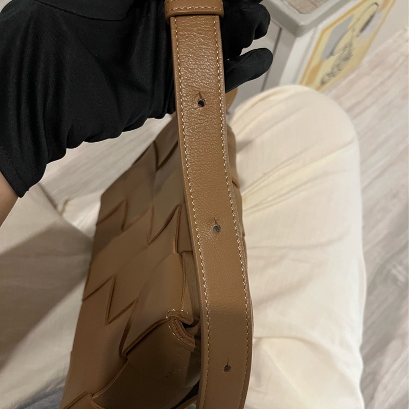 ［斑比暴衝💕］BV Bottega veneta 寶碟家 15格 棕色 羊皮 cassettes-9