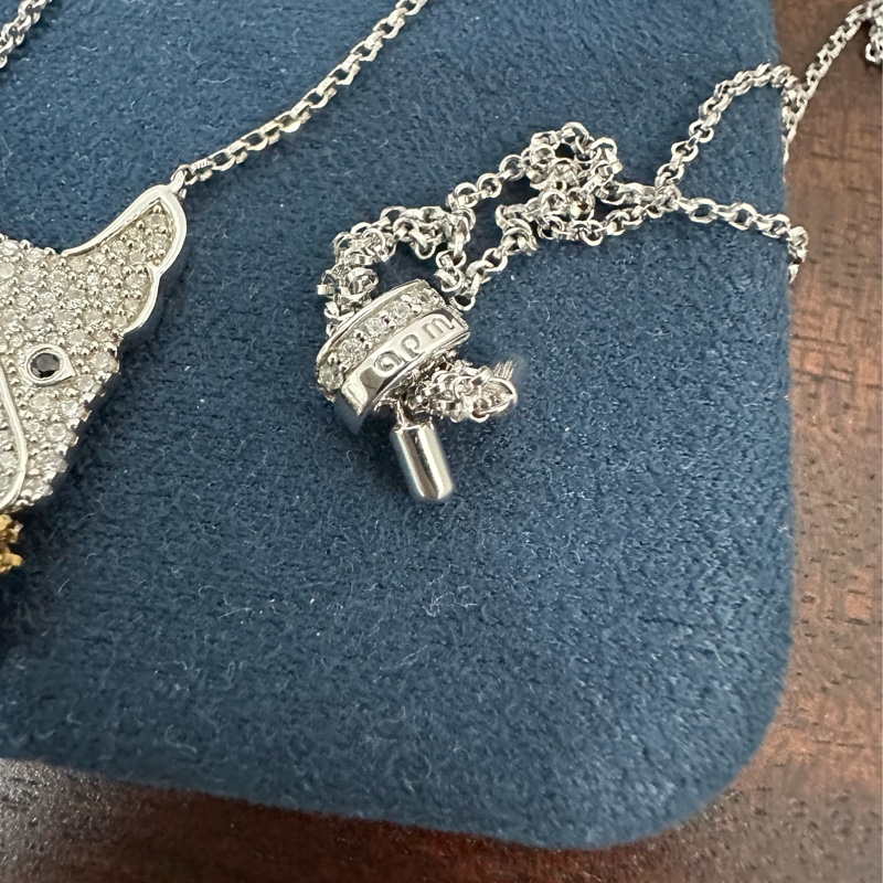 APM Monaco法鬥狗頭項鍊-3