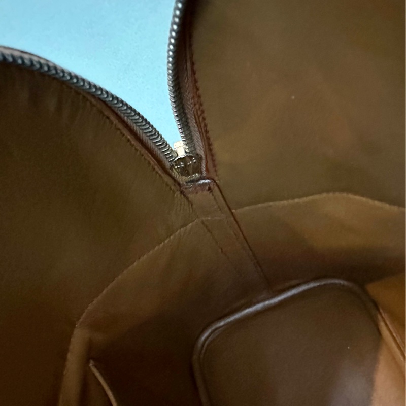 🔥下殺不用十萬🔥 Hermes 金棕鴕鳥皮bolide 35 稀有皮革 Cognac 愛馬仕 💓-40