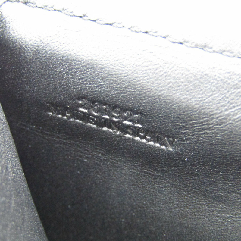 【日本直送】Loewe Repeat 109.11S97.1489 男士、女士皮革中層皮夾(三折)黑色,多色-10