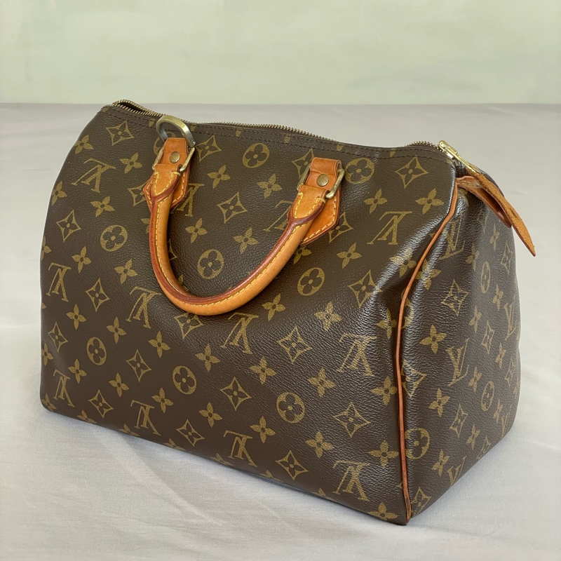 ［二手］LV 經典老花波士頓包 Speedy 30-8