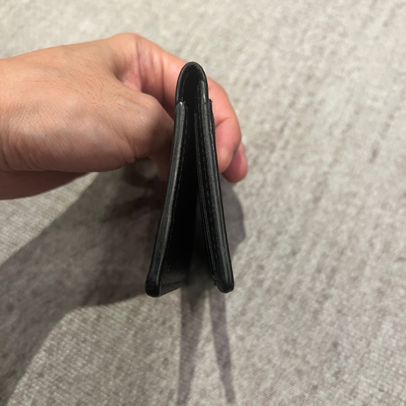 LV M61696 路易威登 袋裝萬用錢包 黑老花-5