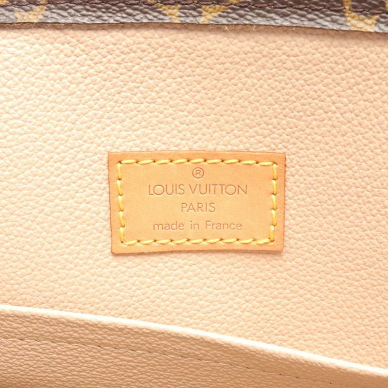 【日本直送】 LOUIS VUITTON LOUIS VUITTON 塑膠袋 老花 手包 托特包 PVC 皮革 棕色-3