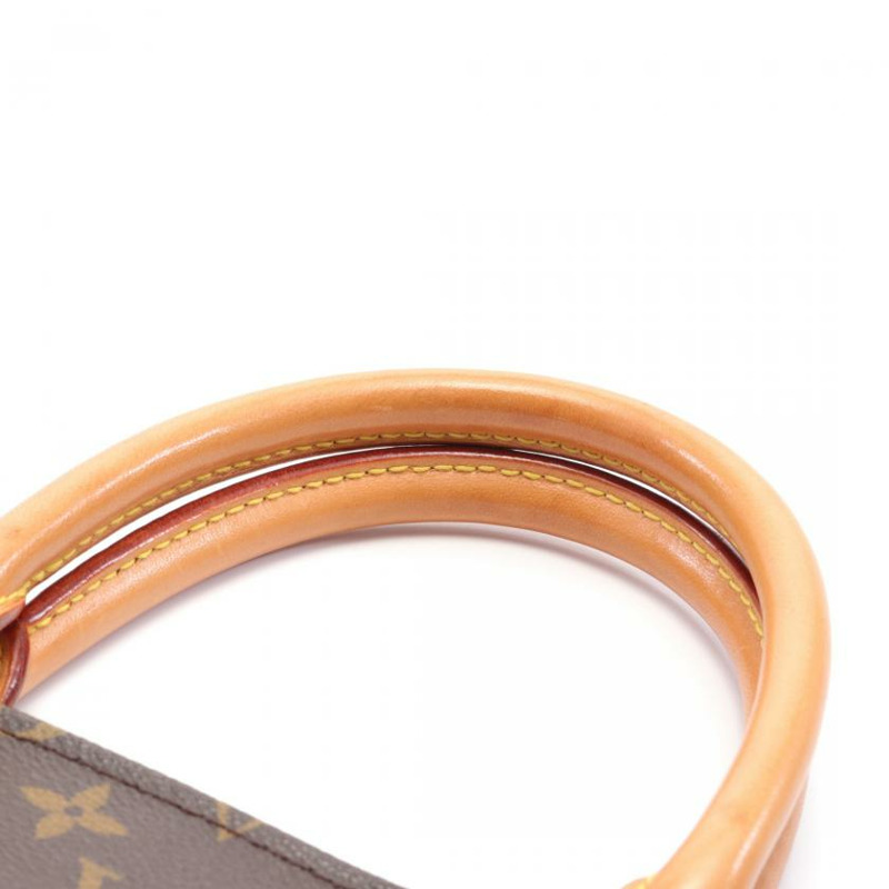 【日本直送】 LOUIS VUITTON LOUIS VUITTON 塑膠袋 老花 手包 托特包 PVC 皮革 棕色-6