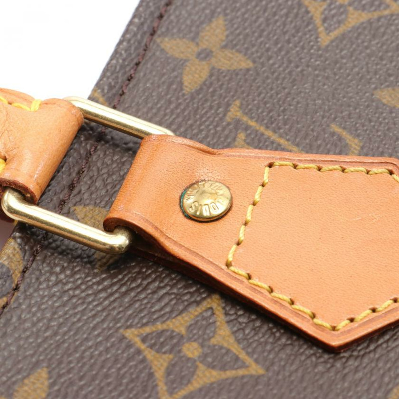 【日本直送】 LOUIS VUITTON LOUIS VUITTON 塑膠袋 老花 手包 托特包 PVC 皮革 棕色-7