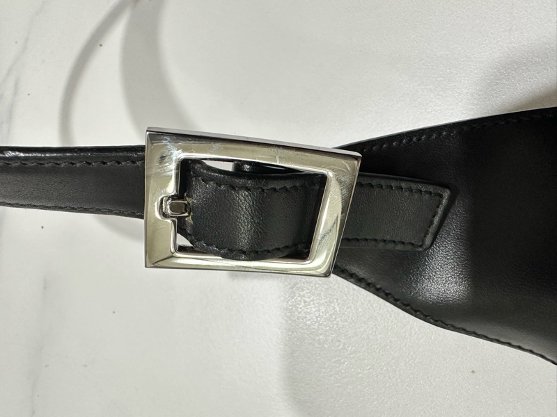 Gucci Jackie 絕版賈姬包經典款黑色緹花布 腋下包 肩背包-18