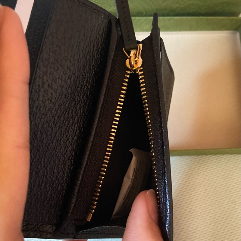 👛 Gucci 2023限定款水果對開扣式短夾 全新-7