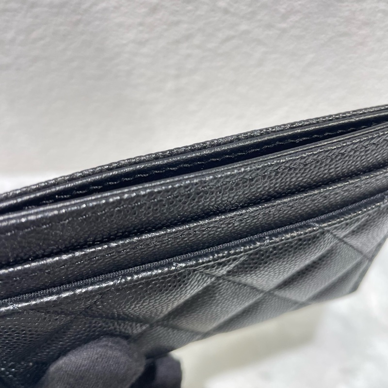 全新 CHANEL 水鑽卡夾-4