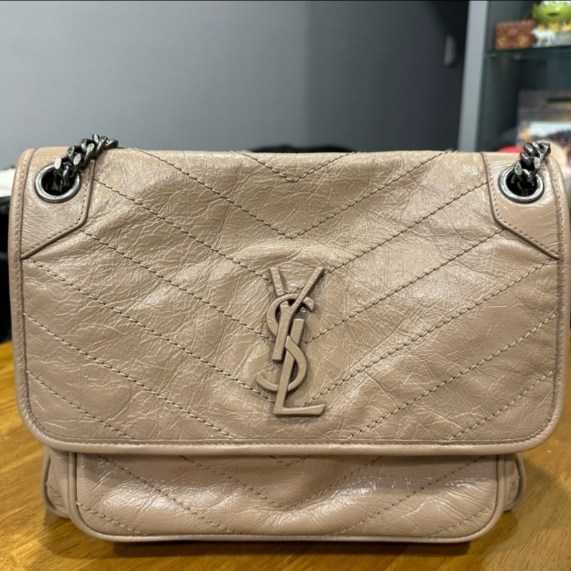 YSL NIKI  中號（D扣款～奶茶色）-0