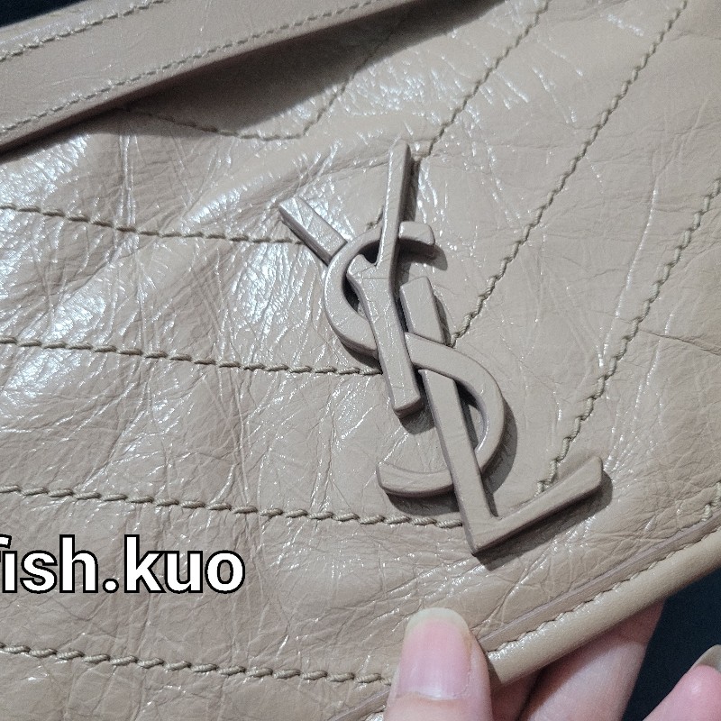 YSL NIKI  中號（D扣款～奶茶色）-1