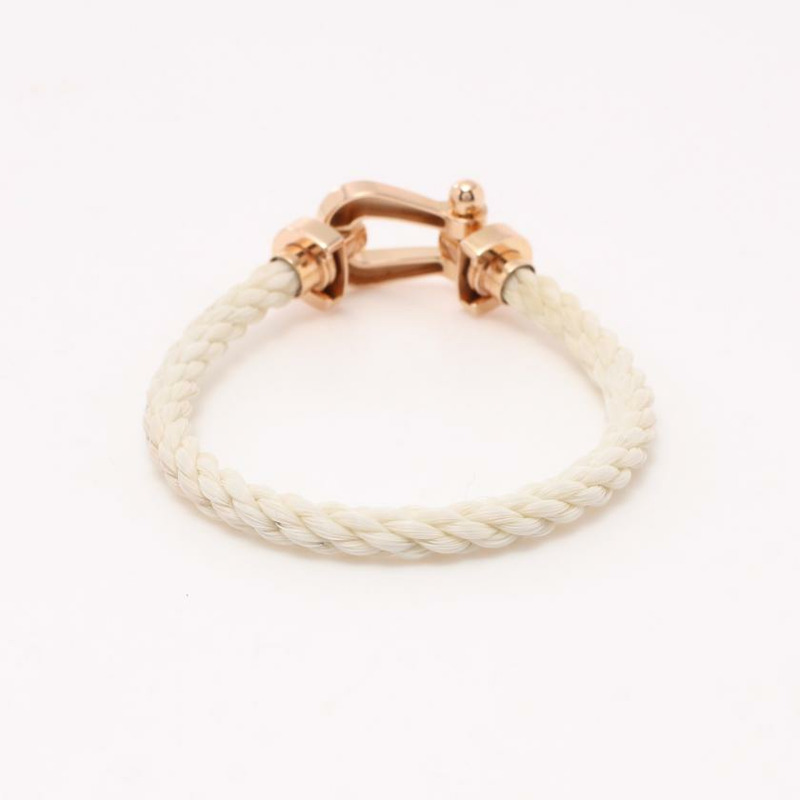 【日本直送】 FRED 弗雷德 力量 10 LM 手鐲 K18PG 粉紅色的 金子 白色的-1