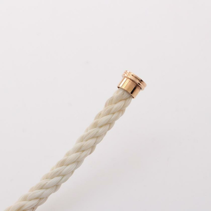 【日本直送】 FRED 弗雷德 力量 10 LM 手鐲 K18PG 粉紅色的 金子 白色的-6