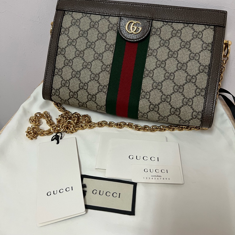 GUCCI Ophidia GG supreme 小型肩背袋 孫芸芸款-11