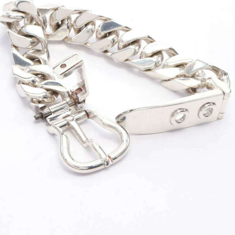 【日本直送】 HERMES 愛馬仕 書 樂 意甲 通用汽車 手鐲 SV925 銀-2