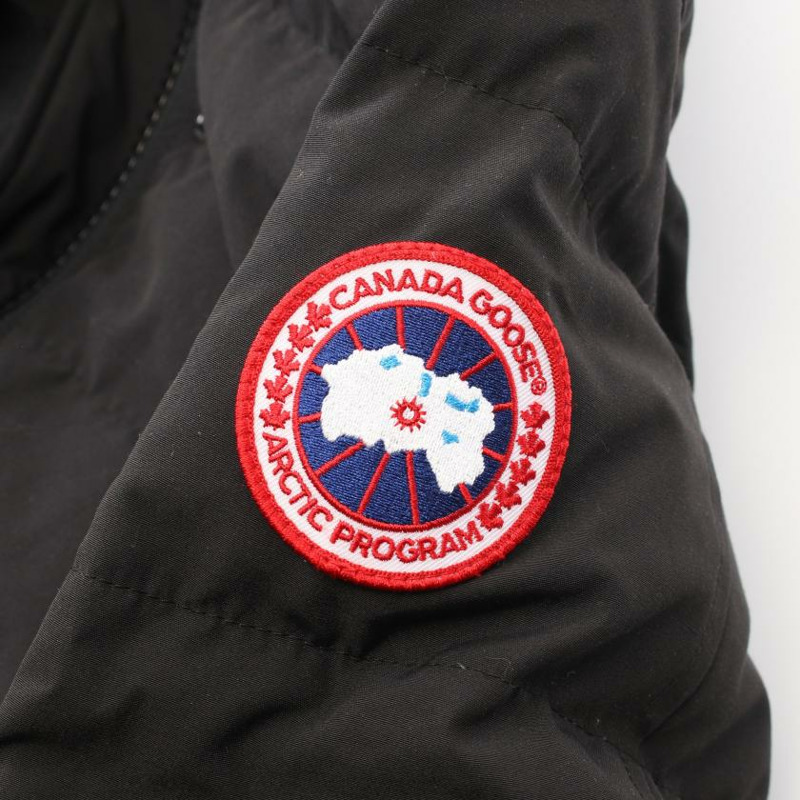 【日本直送】 CANADA GOOSE 加拿大 鵝 謝爾本 派克大衣 謝爾本 派克大衣 向下 外套 棉布 黑色的 連帽的-4