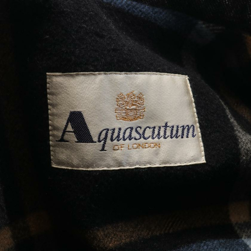 【日本直送】 Aquascutum 雅格獅丹 夾克 羊毛 黑色的-2