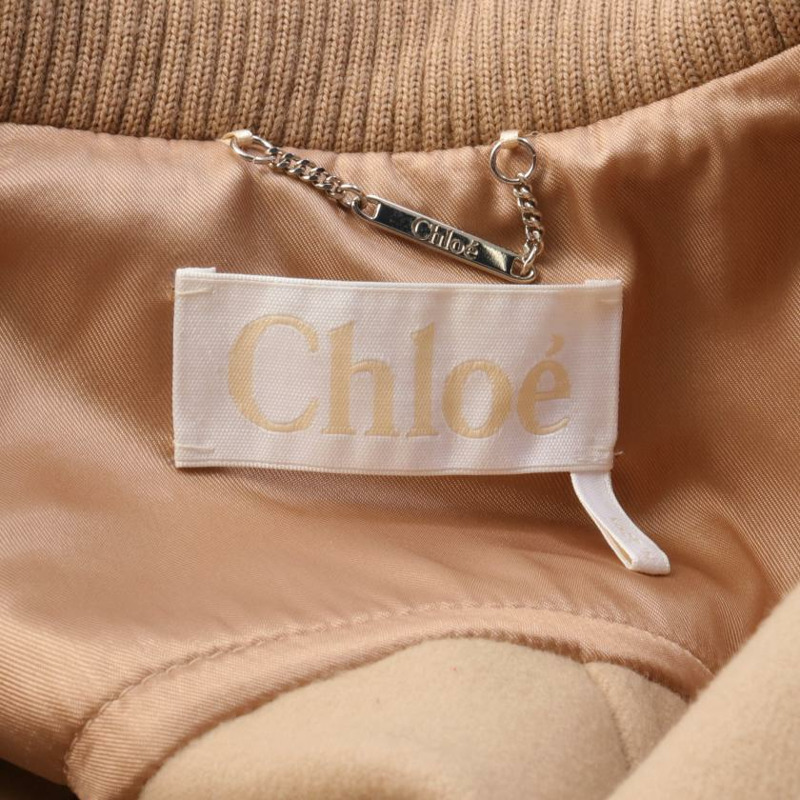 【日本直送】 Chloe 克洛伊 雨披 羊毛 羊絨 淺褐色的-2
