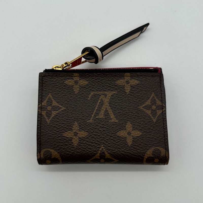 👝 LV拼色三折短夾-6