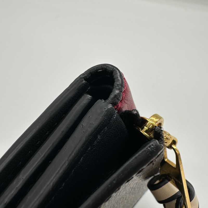 👝 LV拼色三折短夾-11