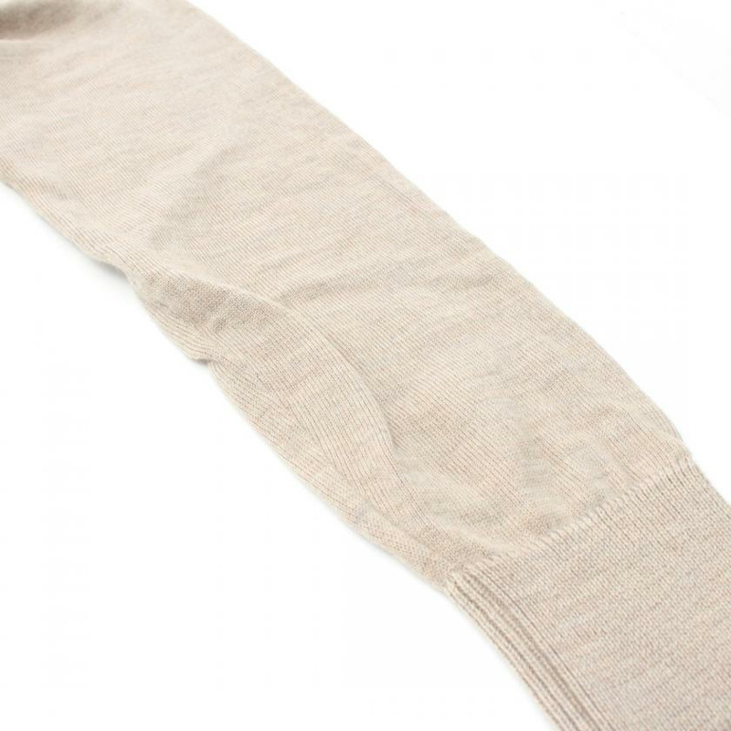 【日本直送】 MAISON KITSUNE 梅森 狐狸 狐狸 頭 修補 經典的 開襟衫 V領 羊毛 淺褐色的-5