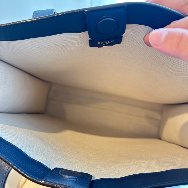 BALLY 咖滿版LOGO手提雙肩包-7