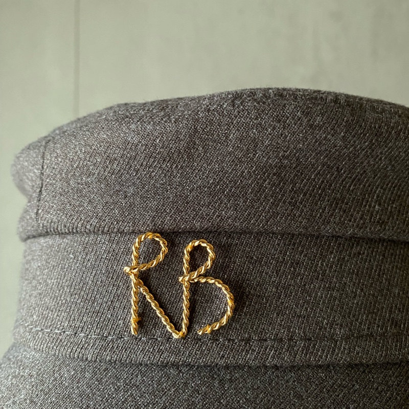 RUSLAN BAGINSKIY-RB金字斜紋布軍帽XS-6