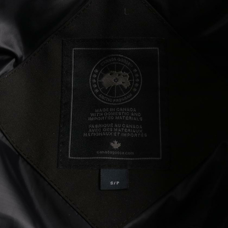 【日本直送】 CANADA GOOSE 加拿大 鵝 梅特蘭 派克大衣 黑色的 標籤 梅蘭 派克大衣 向下 夾克 黑色的-2