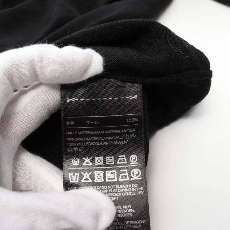 【日本直送】 Y-3 Y-3 瓦 針織 莊稼 斯威特 針織 羊毛 黑色的 白色的-3