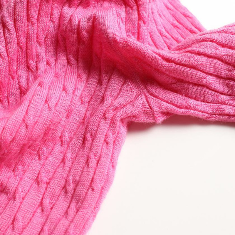 【日本直送】 Cruciani 克隆恰尼 開襟衫 羊絨 絲綢 粉紅色的-5