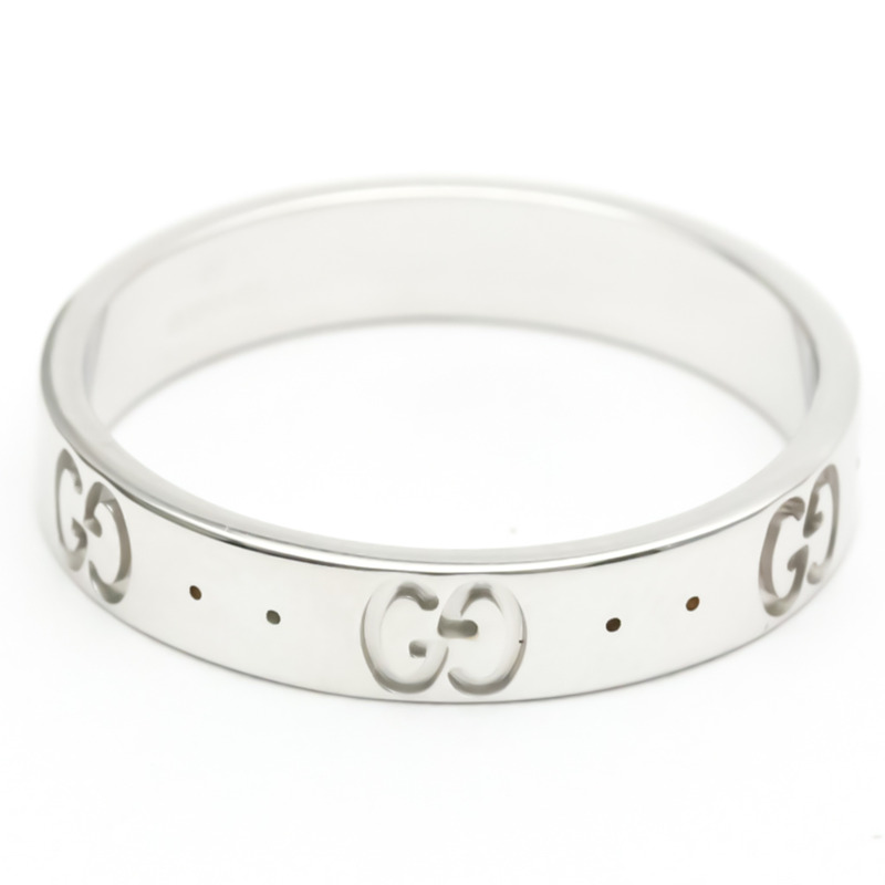 【日本直送】Gucci Icon 白金 (18K) 戒指-2
