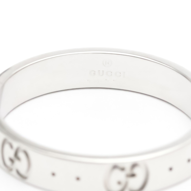 【日本直送】Gucci Icon 白金 (18K) 戒指-6