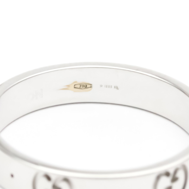 【日本直送】Gucci Icon 白金 (18K) 戒指-7