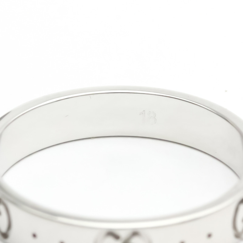 【日本直送】Gucci Icon 白金 (18K) 戒指-8