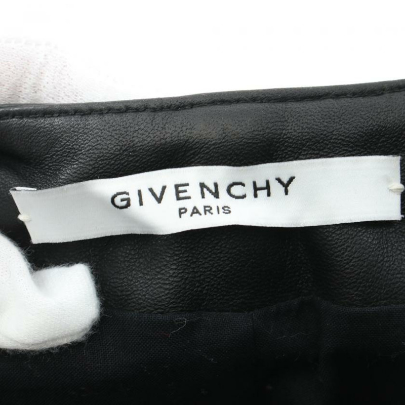 【日本直送】 GIVENCHY 紀梵希 夾克 棉布 皮革 黑色的-2