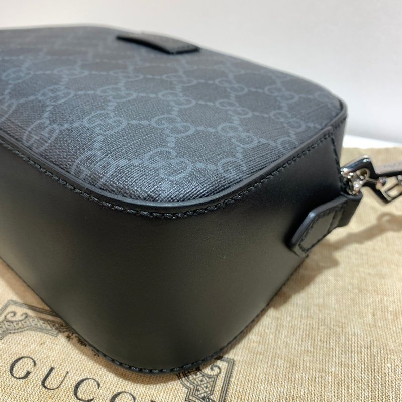 GUCCI 斜背包/側背包/相機包 藍紅藍  574886  9成新-3