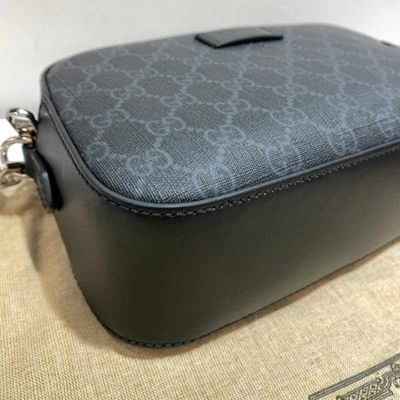 GUCCI 斜背包/側背包/相機包 藍紅藍  574886  9成新-4