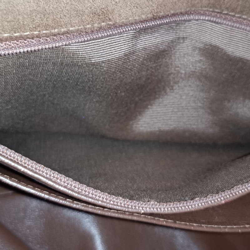 Chanel vintage 麂皮 jumble cf 鏈包-13