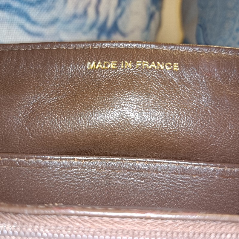 Chanel vintage 麂皮 jumble cf 鏈包-16