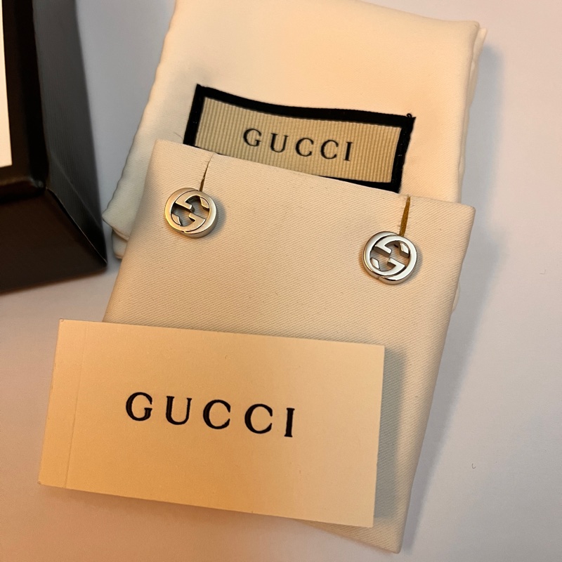 Gucci 經典雙G 耳環-3