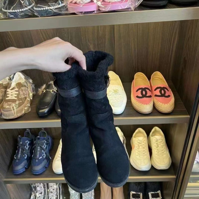 Lv 雪地靴 36號 37也可 有磨損整體還可以-1