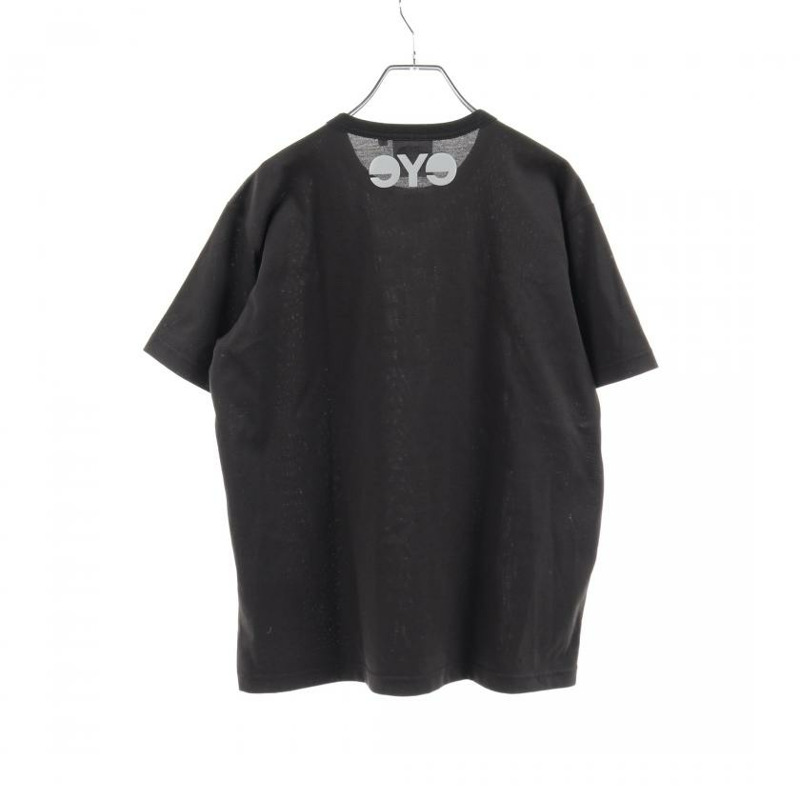 【日本直送】 eYe COMME des GARCONS JUNYA WATANABE MAN 眼睛 康美 德斯 加康斯 君雅 渡邊 男人 這 北 臉 × 君雅 渡邊 男人 雙倍的 姓名 T恤 全體人員 脖子 黑色的 光 灰色的 23SS-1