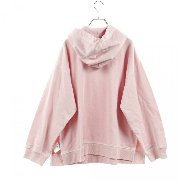 【日本直送】 MM6 MAISON MARGIELA MM6 梅森 馬吉拉 邊 狹縫 套衫 連帽衫 光 粉紅色的-1