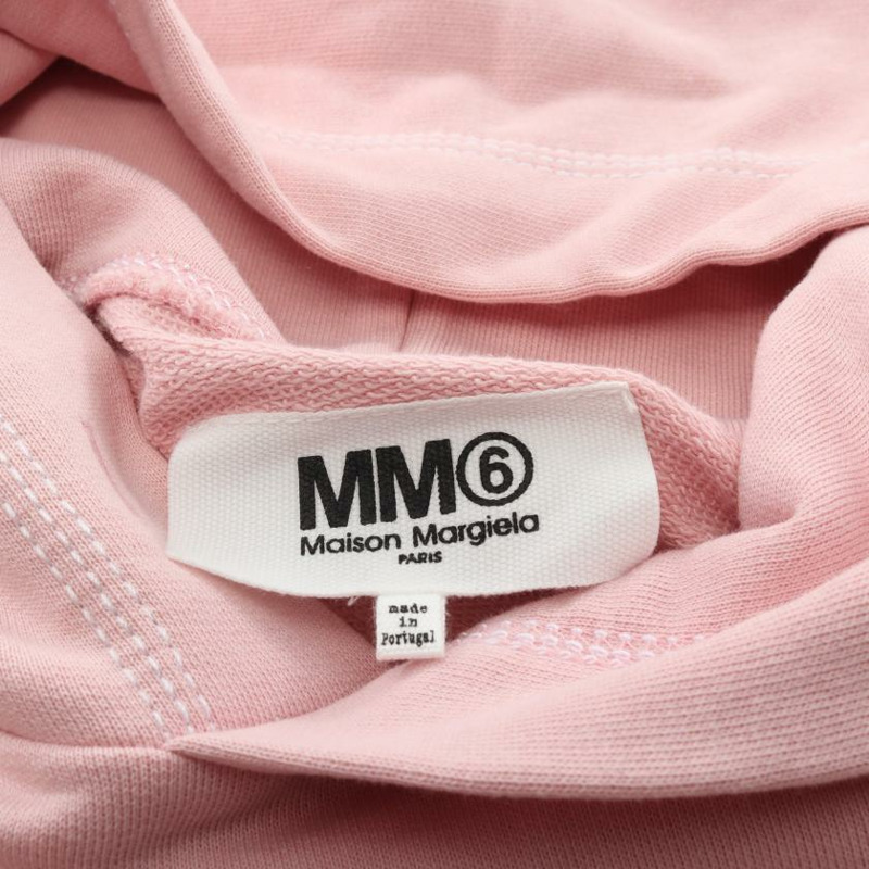 【日本直送】 MM6 MAISON MARGIELA MM6 梅森 馬吉拉 邊 狹縫 套衫 連帽衫 光 粉紅色的-2