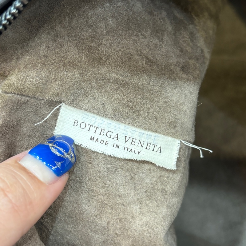 Bottega Veneta黑羊皮小編織肩背便當包 飯盒包 手提包-22