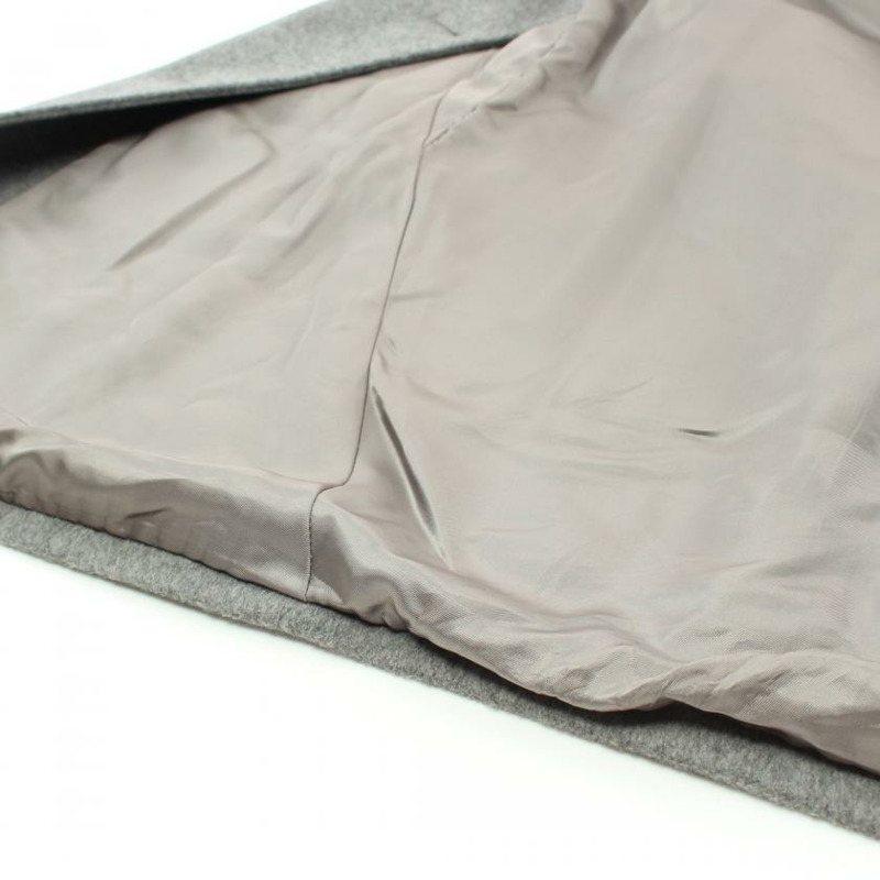 【日本直送】 Max Mara Studio 最大限度 瑪拉 工作室 外套 站立 衣領 羊毛 灰色的-5