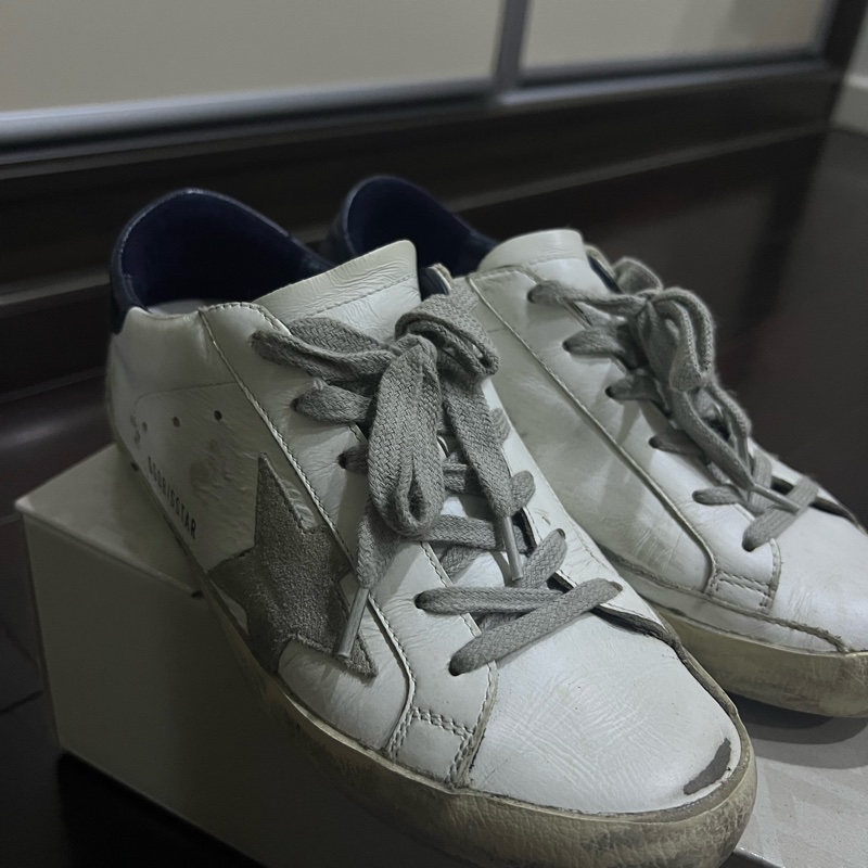 Golden Goose 髒髒小白鞋-0